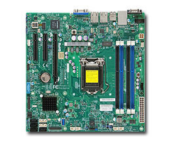 Supermicro X10SLL+-F Intel C222 Socket H3 (LGA 1150) Микро ATX материнская плата для сервера/рабочей станции