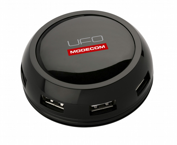 Modecom HUB UFO USB 2.0 480Mbit/s Black