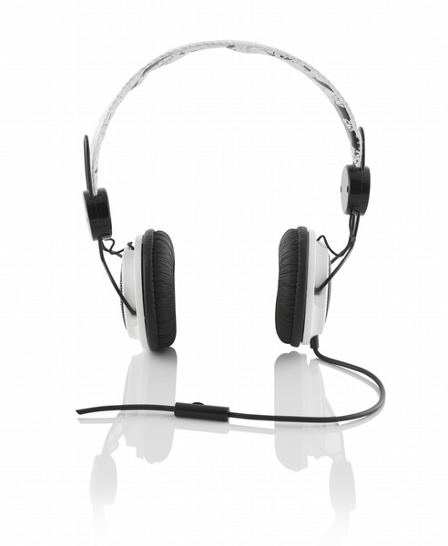 Modecom MC-400 FUNKY Head-band Binaural Wired Black,White