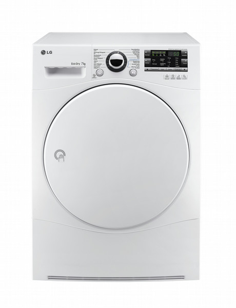 LG RC7055AH1Z freestanding Front-load 7kg A++ White tumble dryer