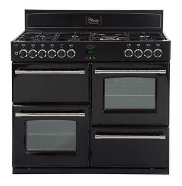 Belling Classic 110DFT Eingebaut Gas hob A Schwarz