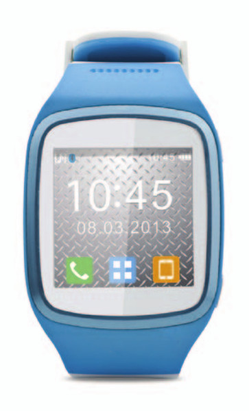 MyKronoz ZeSplash 1.54Zoll LCD 50g Blau, Weiß Smartwatch