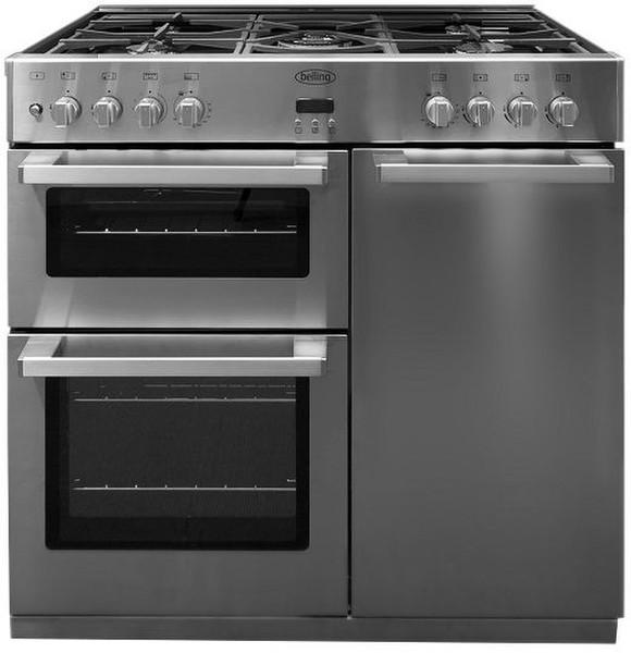 Belling DB4 900 DFT RVS Eingebaut Gas hob A Edelstahl Küchenherd