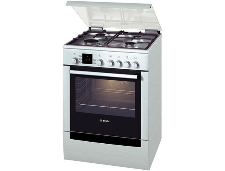 Bosch HSV745055N Freistehend Gas hob A Edelstahl Küchenherd