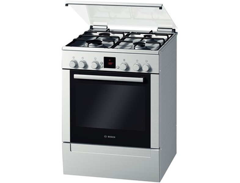 Bosch HGV445153N Отдельностоящий Gas hob A-20% Нержавеющая сталь кухонная плита