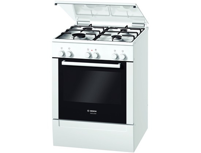 Bosch HGV425124N Freistehend Gas hob A Weiß Küchenherd