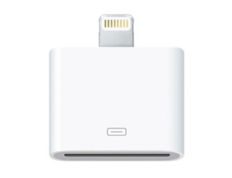 Astrotek AT-USB-ADP-IP5 Lightning Apple 30-p Weiß Kabelschnittstellen-/adapter