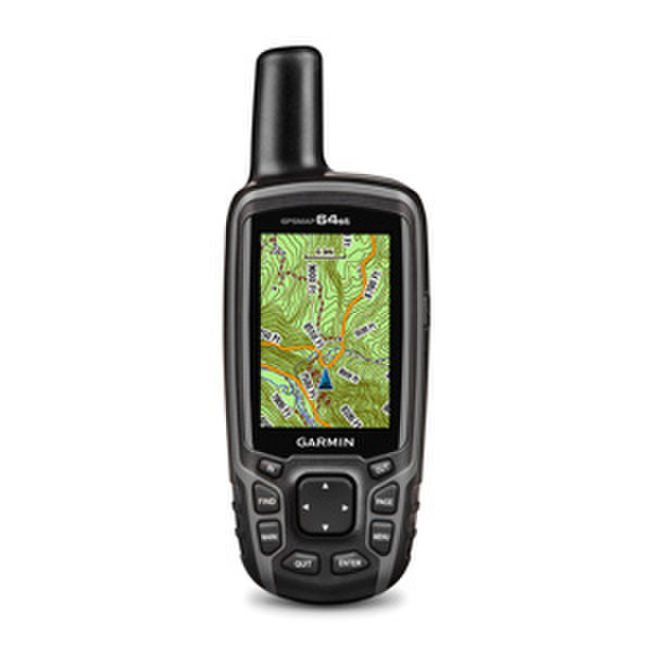 Garmin GPSMAP 64st Handgeführt 2.6Zoll TFT 260.1g Schwarz