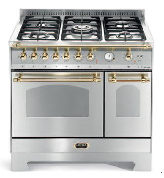 Lofra RSD96MFTE/CI Freistehend Gas hob A-15% Edelstahl