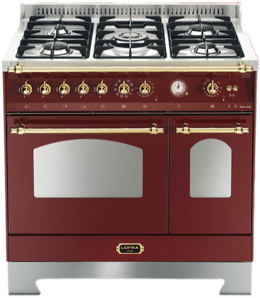 Lofra RRD96MFTE/CI Freistehend Gas hob A-15% Edelstahl