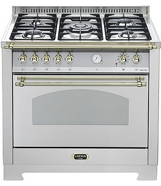 Lofra RSG96MFTE/CI Freistehend Gas hob A Edelstahl