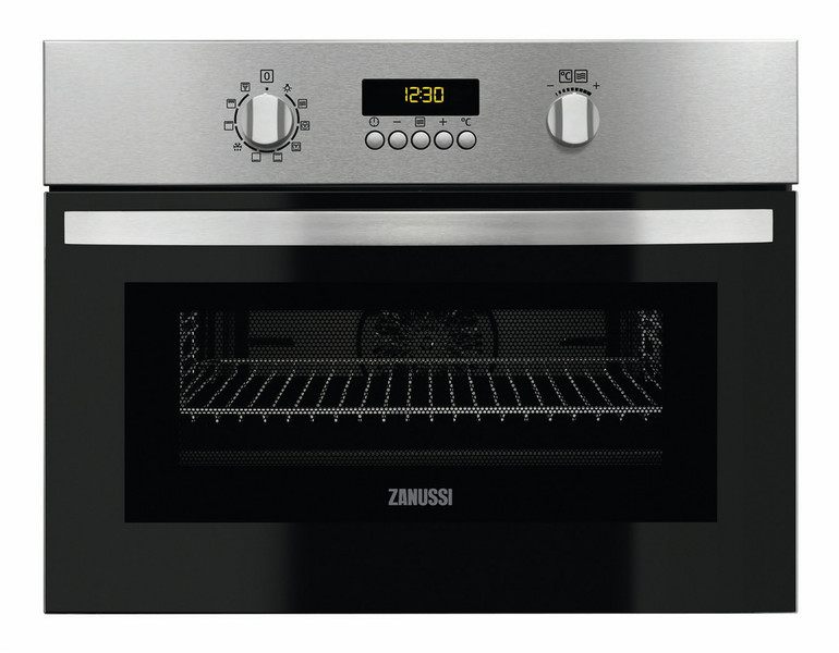Zanussi ZKC44500XA Electric oven 43l 3000W Schwarz, Edelstahl