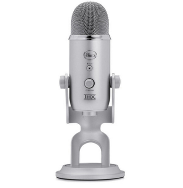 Blue Microphones Yeti Notebook microphone Проводная Cеребряный