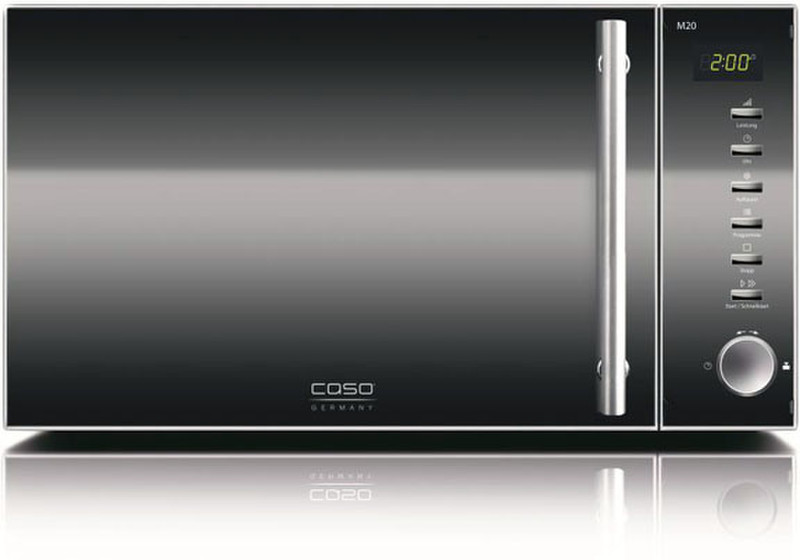 Caso MCG 20 Grill microwave Countertop 20L 800W Stainless steel