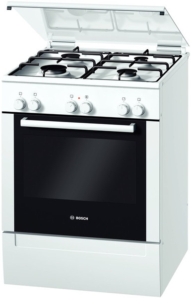 Bosch HGV725124N Freestanding Gas hob A-20% White cooker