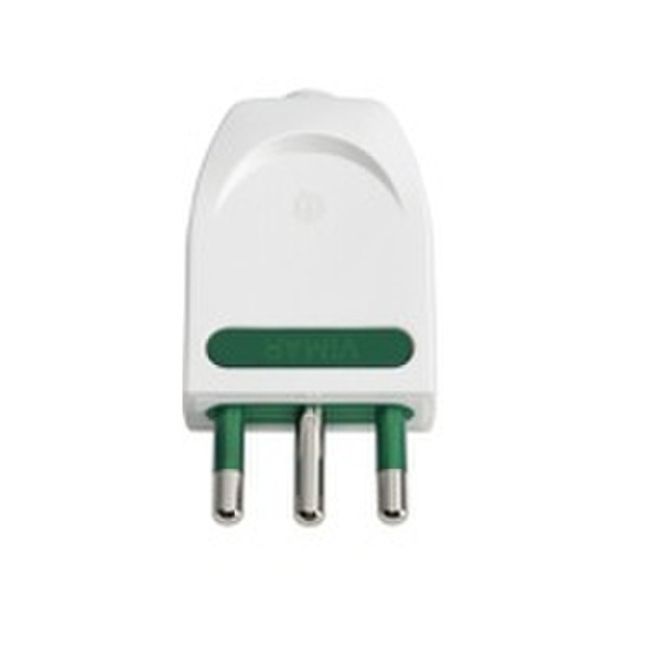 Vimar 00204.B S17 2 White electrical power plug