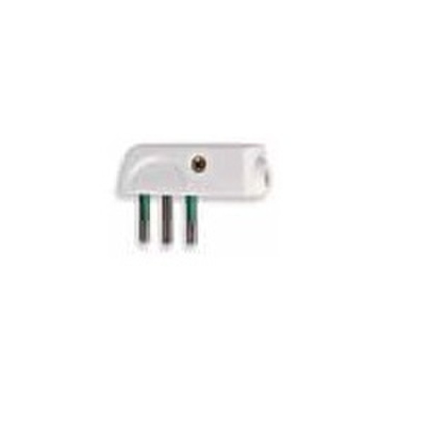 Vimar RI.00206B S11 2 White electrical power plug