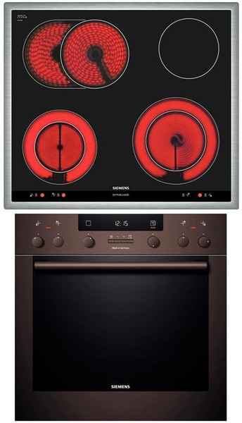 Siemens EQ351BK02B Electric oven cooking appliances set