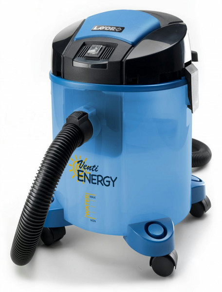 Lavorwash Venti Energy Drum vacuum 800, 1600W Black,Blue