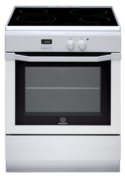 Indesit I6I6C6A(W)/FR Freestanding Induction hob A White cooker