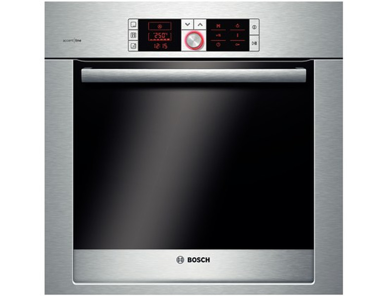 Bosch HBG56U650 Electric oven 67л A Черный, Нержавеющая сталь