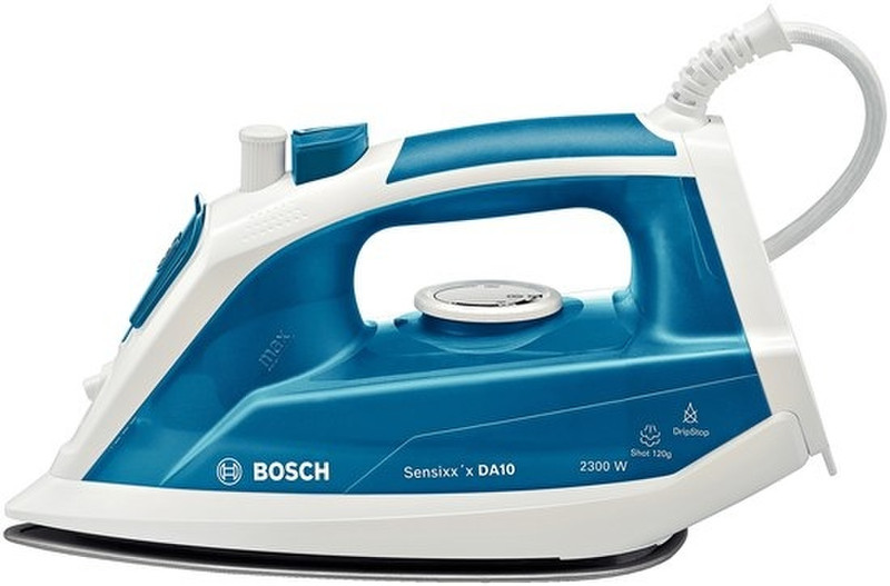 Bosch Sensixx´x DA10 Palladium soleplate 2300W Blau, Weiß