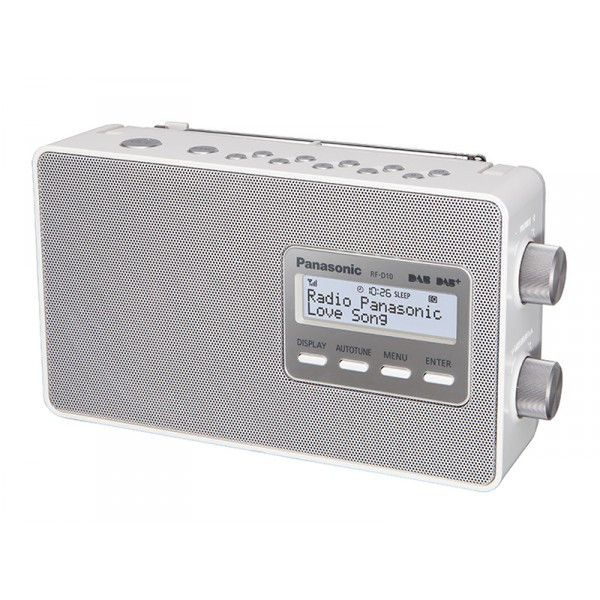 Panasonic RF-D10 Persönlich Digital Weiß Radio