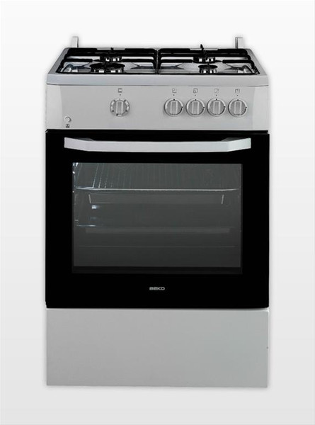 Beko CSG 62000 DXL Freestanding Gas hob Stainless steel cooker