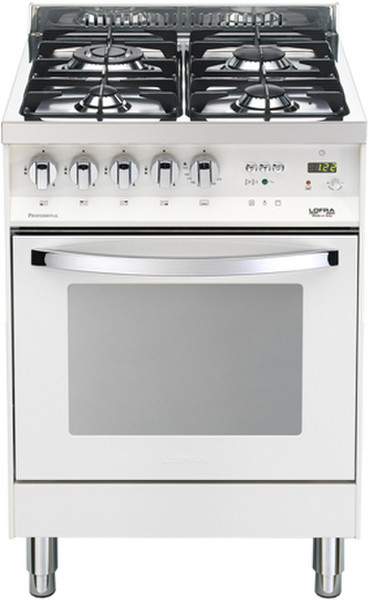 Lofra PBP66GVT/C Freestanding Gas hob White