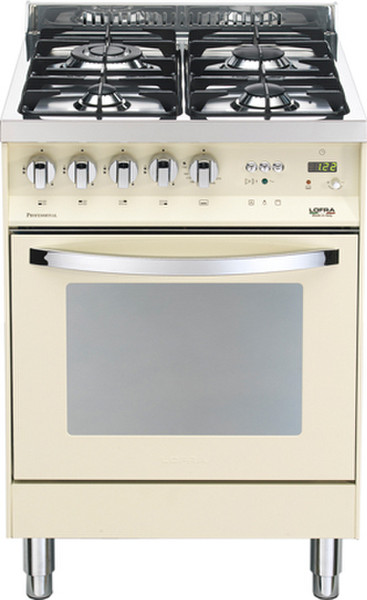 Lofra PBI66GVT/C Freistehend Gas hob Beige