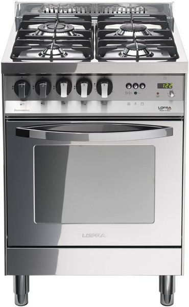 Lofra PL66MFT/C Freistehend Gas hob A-15% Edelstahl