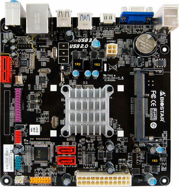 Biostar J1800NH BGA1170 Mini ITX motherboard