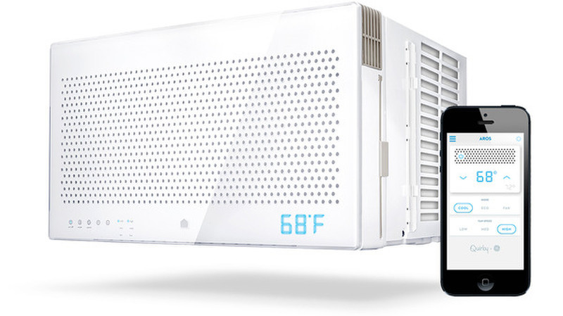 Quirky Aros 8000BTU/h Weiß Window air conditioner