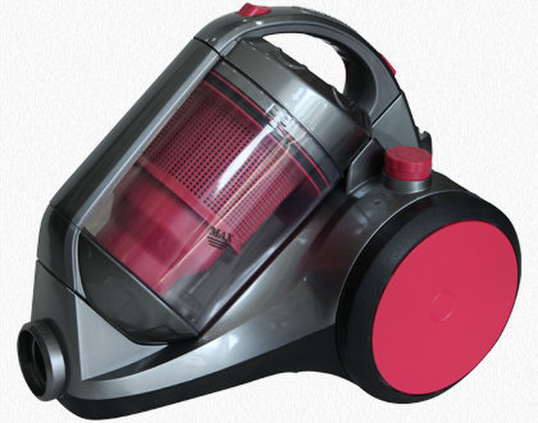 H.Koenig TCM40 Cylinder vacuum 2200W Black,Red