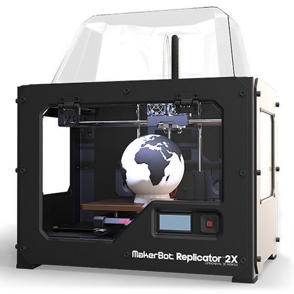 MakerBot Replicator 2X Fused Deposition Modeling (FDM) Черный 3D-принтер