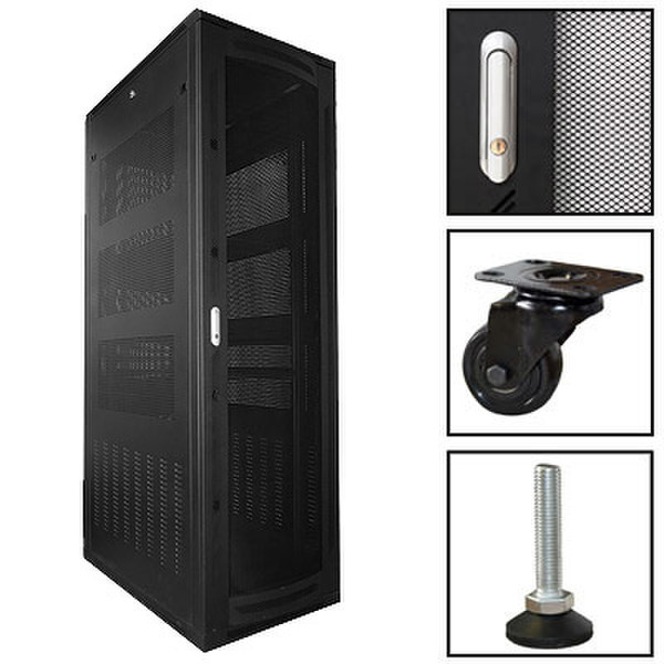 Astrotek ATP-RC-6X10 38U Freistehend Schwarz Rack