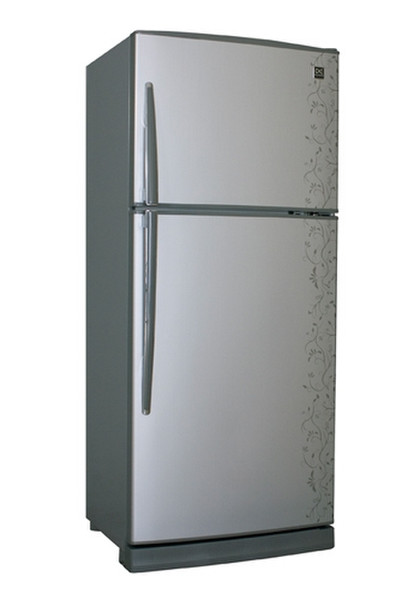 Daewoo DFR-1420DAT freestanding Unspecified Stainless steel fridge-freezer