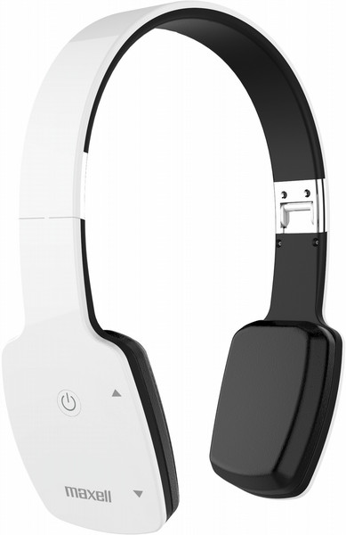 Maxell MXH-BT1000 Binaural Kopfband Schwarz, Weiß