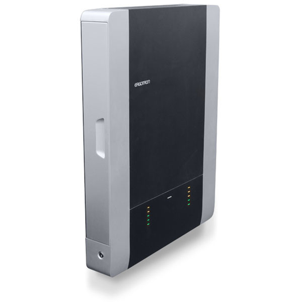 Ergotron DM10-1007-1 Portable device management cabinet Black,Stainless steel