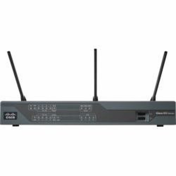 Cisco 891F Dual-Band (2,4 GHz/5 GHz) Gigabit Ethernet Schwarz WLAN-Router