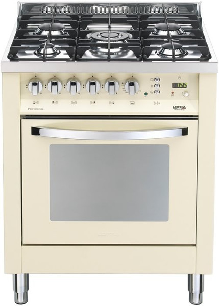 Lofra PBI76GVT/C Freistehend Gas hob Beige