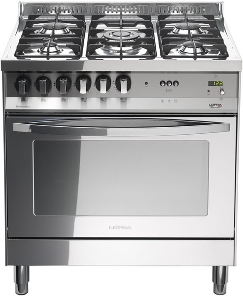 Lofra PLG86GVT/C Freistehend Gas hob Edelstahl