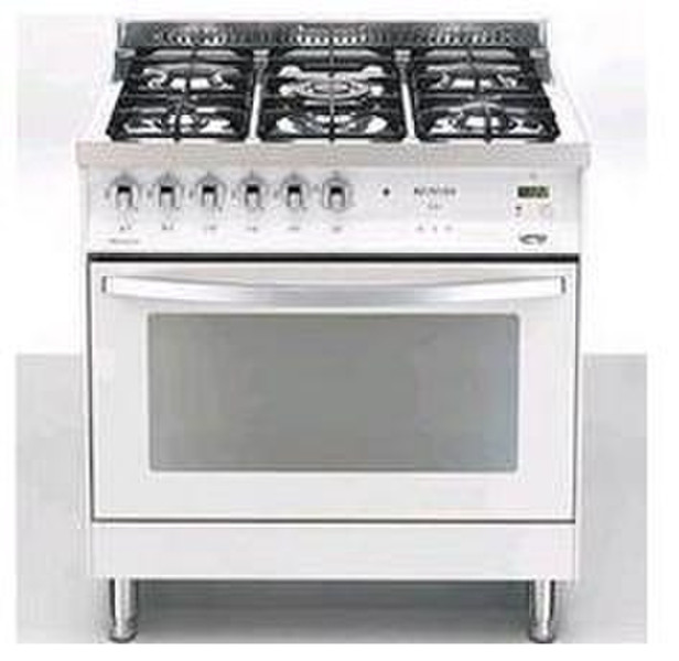 Lofra PBPG86GVT/C Freestanding Gas hob White