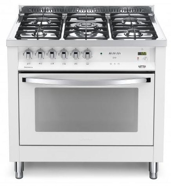 Lofra PBPG96GVT/C Freestanding Gas hob White