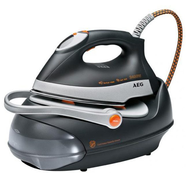 AEG DBS 5591 1L Stainless Steel soleplate Black steam ironing station