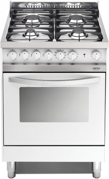 Lofra XB66GV Freistehend Gas hob Weiß