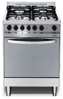 Lofra X66GV/C Freistehend Gas hob Edelstahl