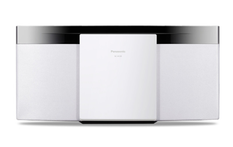 Panasonic SC-HC29EC-W Micro-Set 20W Weiß Home-Stereoanlage