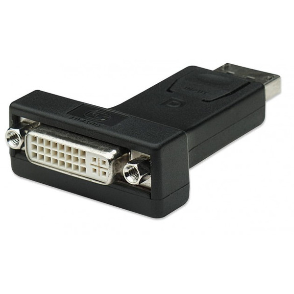 Techly DSP-229 DisplayPort DVI-I Черный