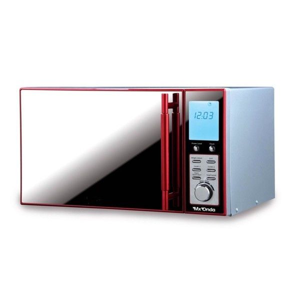 Mx Onda MX-MW2191 Arbeitsfläche 25l 900W Schwarz, Rot, Silber Mikrowelle